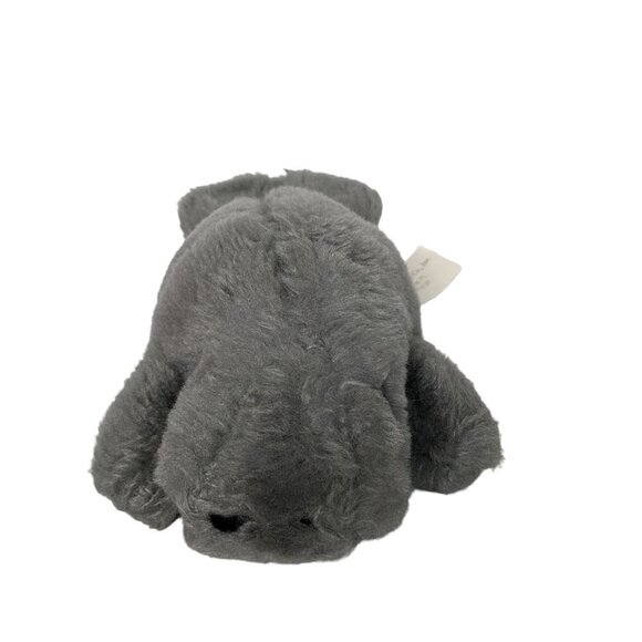 The Manatee Toy Co Gray Manatee Marine Ocean Plush Stuffed Animal 9.75" - Picture 2 of 7